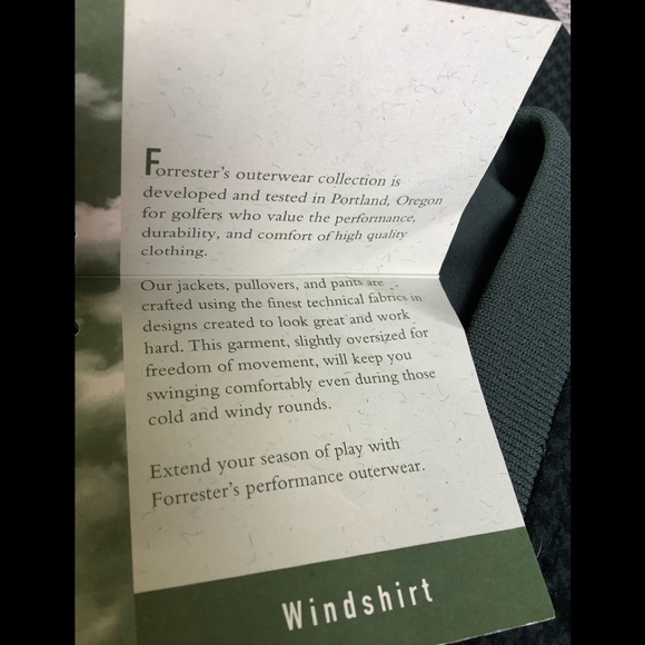 NWT Forrester’s Outerwear Performance Golf Vest - Picture 5 of 10